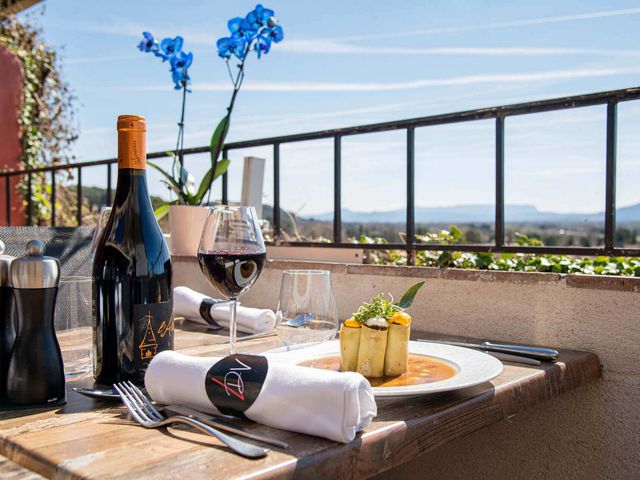 Le Dix'Vin Terrasse panoramique restaurant Le Dix'Vin